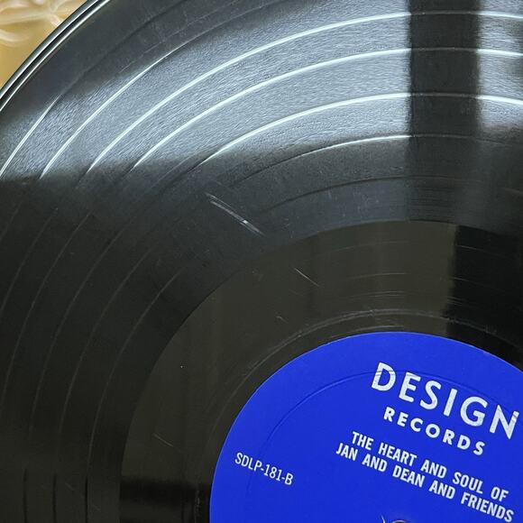 The Heart & Soul Of Jan & Dean And Friends Vinyl LP 1962 Design Records SDLP-181 - Picture 7 of 9